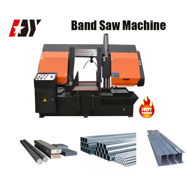 Iron Cutting Steel Bandsaw Machine Purpose Everising Facing and Centering CNC Horizontal Machine